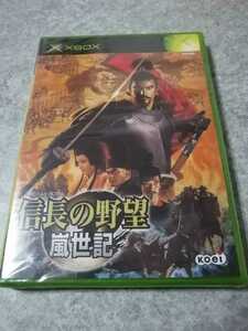 XBOX 信長の野望　嵐世記　koei 新品未開封品　即決