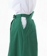 カラー袴 緑 時代劇衣装 カラー着物対応_画像2