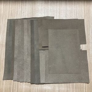 ハンドメイド レザークラフト レザー 床革 ハギレセット