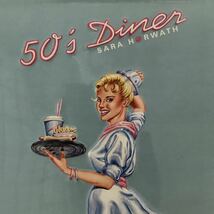 50’s Diner SARA HORWATH TINサインプレート_画像4