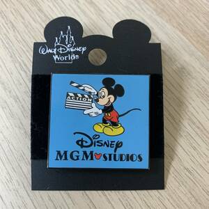 ミッキーマウス「ACTION!」DISNEY MGM STUDIOSディズニーピンバッジ！