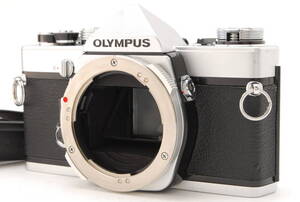 OLYMPUS OM-1 MD シルバー ボディ 完動品 シャッター切れ、スピードも変化し、露出計動作しました。概ねキレイです。ストラップ付き