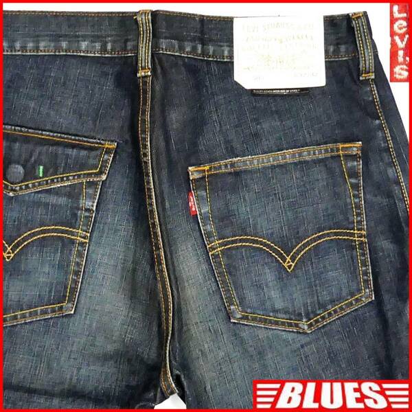 即決★リーバイス505★W32 スリムストレートジーンズ Levis メンズ フラップポケット スキニー デニム ボトムス サイドジップポケット