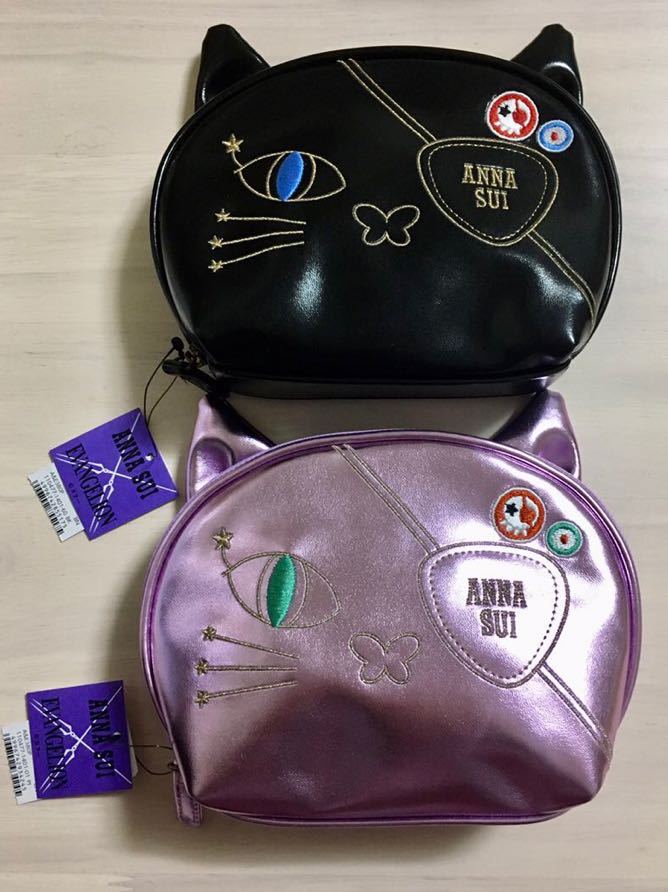 新品同様 アナスイ 猫 ポーチ バニティ Www We Job Com 新品同様 アナスイ 猫 ポーチ バニティ Www We Job Com