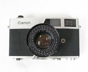 【アンティークカメラ】CANON＊Cannet《35mmレンズシャッター式カメラ》ケース付き