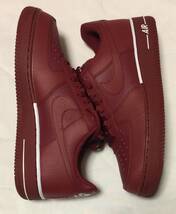 NIKE AIR FORCE 1 07 AA4083-600 エアフォース1 ローカット LOW チームレッド TEAM RED 赤系 STARS 星 us10.5 28.5 新品未使用 送料無料_画像3