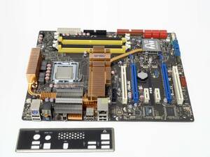 [LGA775] ASUS P5E 難あり + I/Oパネル [動作不能] 