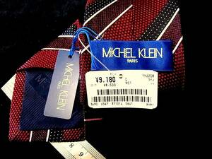 ***:.*:[ new goods ]3780T Michel Klein [ stripe ] necktie * popular small * narrow tie 