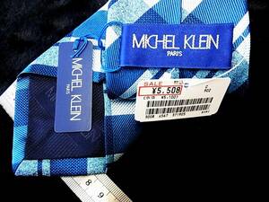 ***:.*:[ new goods ]3794T Michel Klein [ check ] necktie * popular small * narrow tie 