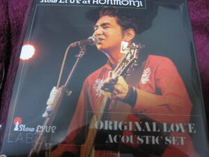  beautiful goods Cd Slow LIVE at HONMONJI / ORIGINAL LOVE original *lavu