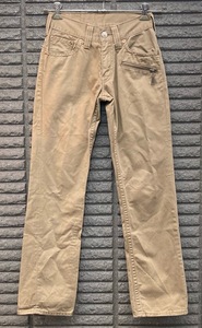 即決 Levi's 702 コットンパンツ 綿パンツ メンズ W28 ウエスト約71cm Sサイズ相当 ジーンズ ジーパン デニムパンツ