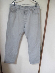W40★Levi's リーバイス◆501 デニム ◆薄青系 ボタンフライ USA古着