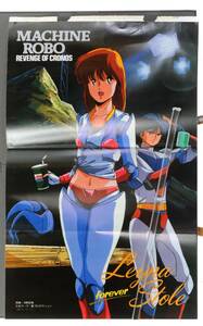 [Not Displayed New][Vintage]1980s Animege Pin-Up LEINA-STOL(Machine Robo)マシンロボ レイナ・ストール[tag8808]