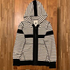 A エィス ボーダー ZIP パーカー