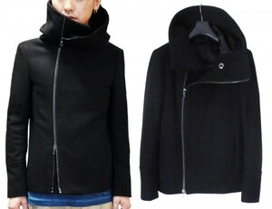  regular price 6.5 ten thousand Attachment he vi - melt n deformation f- dead blouson 2 black wool Rider's 