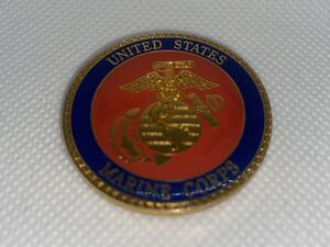 中古美品　USMC SEMPER FEILDS FIRST SERGEANTチャレンジコイン