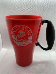 新品未使用　US MARINE プラスチックマグカップ　16oz