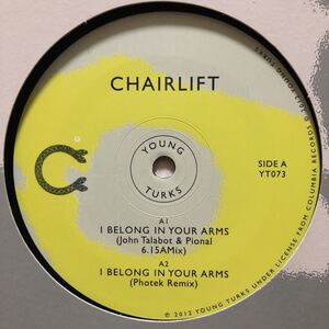 【新品 未聴品】CHAIRLIFT / CHAIRLIFT AT 6:15 12inch EP yung turks