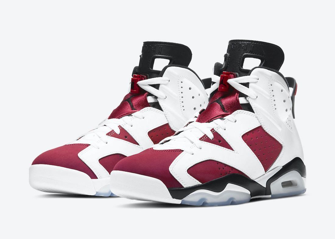 NIKE AIR JORDAN 6 carmine 2021 27.0cm | www.myglobaltax.com