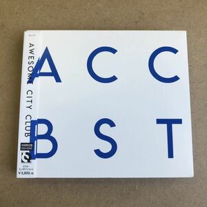 送料無料☆Awesome City Club『ACCBST』初回限定盤CD＋DVD109分収録☆帯付☆美品☆アルバム☆201