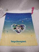 【即決】TDL ディズニー　七夕　巾着　スターフェスティバル　2010　新品　ミッキー　ミニー 未使用_画像2