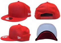 cap-49 ニューエラ キャップ NEW ERA 9FIFTY SNAPBACK CAP 帽子 レッド_画像2