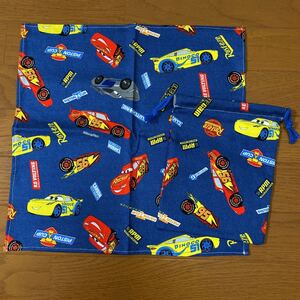 給食袋 ナフキン セット カーズ ランチョンマット