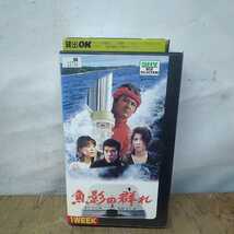 緒方拳 夏目雅子 佐藤浩市 十朱幸代 魚影の群れ　VHS レンタル落ち ビデオテープ_画像1