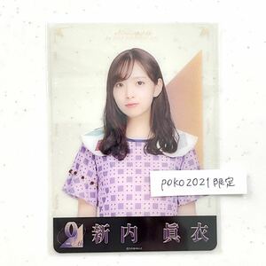 Art hand Auction Nogizaka46 क्लियर कार्ड माई निउची वैलेटा बोनस व्यक्तिगत क्लियर कार्ड 1 पीस 9वीं वर्षगांठ बिक्री के लिए नहीं रॉ फोटो स्टाइल, ना लाइन, का, नोगीज़ाका46