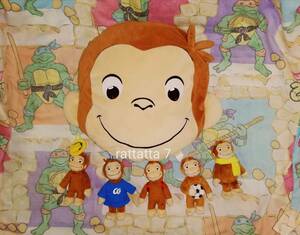  including in a package possible *Curious George* Curious George *.... George * mascot * soft toy * cushion * set * face type * monkey Curious George 