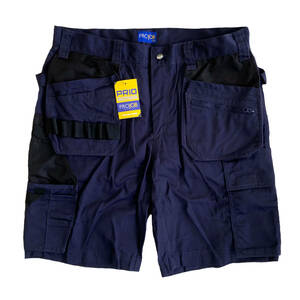 PROJOB Pro job мульти- карман шорты размер C50 ( примерно W34) темно-синий 5535 SHORTS Work шорты шорты 