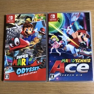スーパーマリオオデッセイ と マリオテニスエース Nintendo Switch