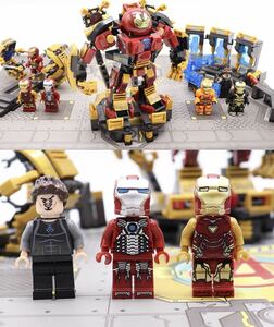 アイアンマン研究所　マーベル　アベンジャーズ　ミニフィグ LEGO 互換 ミニフィギュア 832pcs