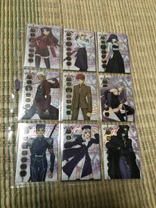 Fate/Stay Night Fact Card с Full Comp и Binder