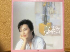 LP★アンリ菅野Sugano Anri★ラヴ・スケッチLove Sketch☆Concord盤、スコット・ハミルトン