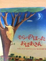 そらへのぼった おばあさん サイモン・パトック 文 アリソン・ジェイ 絵 徳間書店 図書館廃棄本_画像1