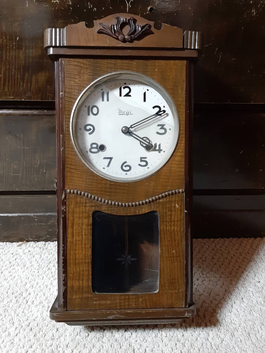 ヤフオク! -明治時計(置時計、掛時計)の中古品・新品・未使用品一覧