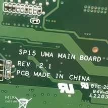 岐阜 送料198円 ★ ノートPC Prime PEGATRON SP15 マザーボード SP15 UMA Main Board ★ BIOS起動確認済 NM238_画像10