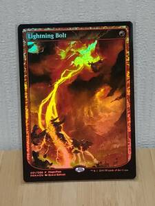 ★☆MTG　《イベント配布》【FOIL】【英】稲妻/Lightning Bolt[赤P]【Magicfest】★☆ 全ての商品同梱可能