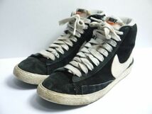 ナイキ NIKE ブレーザー WMNS BLAZER MID SUEDE VNTG 23.5cm 518171-014 P271-77_画像1