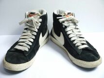 ナイキ NIKE ブレーザー WMNS BLAZER MID SUEDE VNTG 23.5cm 518171-014 P271-77_画像2