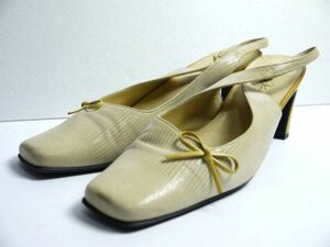  Ginza Kanematsu mules 24.5cm P509-72