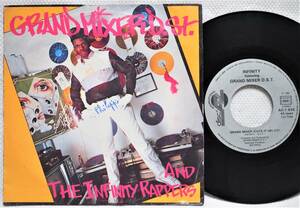 7 -inch Grandmixer D. ST.& The Infinity Rappers / Grand Mixer (Cuts It Up)* France record MURO KOCO