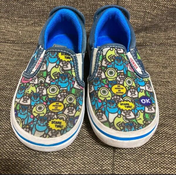 VANS スリッポン　モンスターズインク　16cm ディズニー