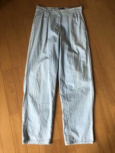  old clothes America made Polo Ralph Lauren tuck entering tapered Denim pants 28 -inch ice blue RRL Polo Country 