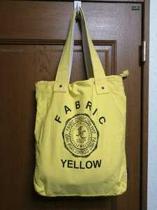 FABRIC YELLOW большая сумка 
