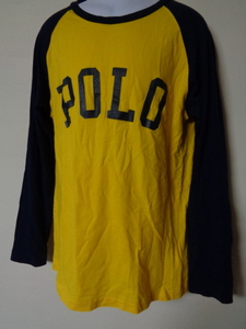 POLO Logo Ralph Lauren Ralph Lauren la gran футболка с длинным рукавом long T M(10-12)