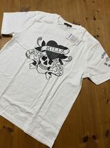 ★ ED HARDY エド　ハーディー　半袖プリントTシャツ　白　LL 新品　0745 love kill_画像1