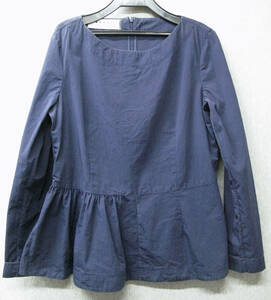 マルニ MARNI：藍染め 綿素材 TOP 42 （ シャツ ジャケット ブラウス MARNI Indigo Cotton Shirt Jacket 42