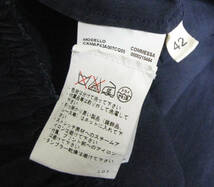 マルニ MARNI：藍染め 綿素材 TOP 42 （ シャツ ジャケット ブラウス MARNI Indigo Cotton Shirt Jacket 42_画像5